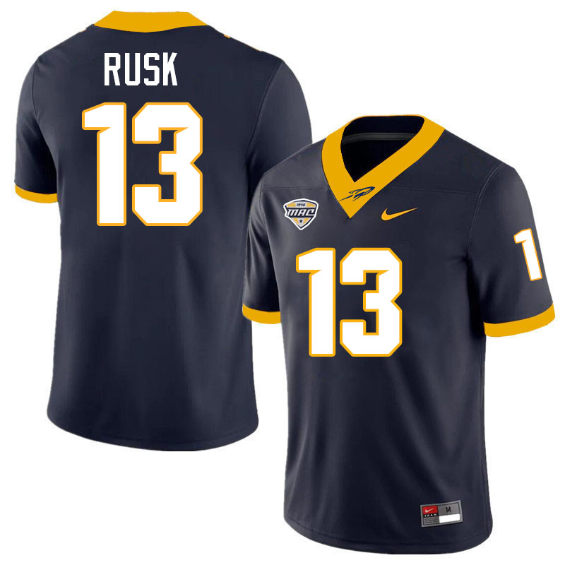 Cooper Rusk Toledo Jersey,Toledo Rockets College Football Jersey Youth College-Navy